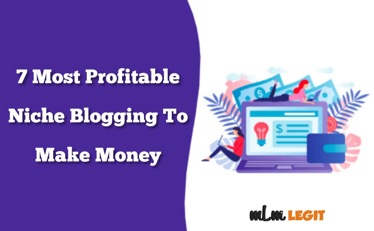 7 Most Profitable Niche Blogging To Make $10k Monthly