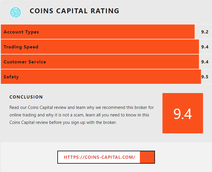 Coins Capital Review    – Is Coins Capital  Fraud or Secured?